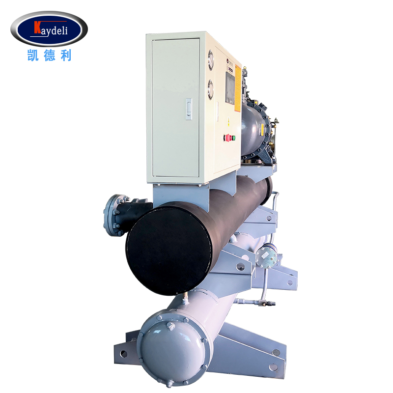 Kaydeli 50HP screw chiller water cooled screw chiller industrial freezer customization 