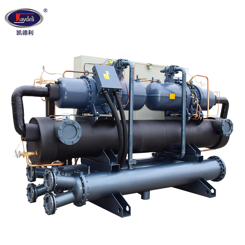 120hp 100ton 90Rt Water Cooled Screw Chiller China 3phase 120 Tr  