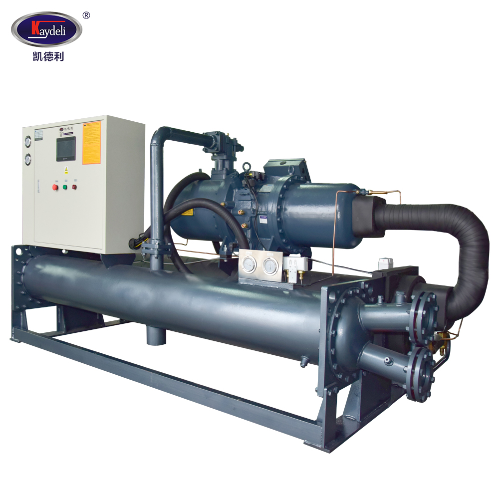 200 tons water cooled screw water chiller 170 ton 120hp 