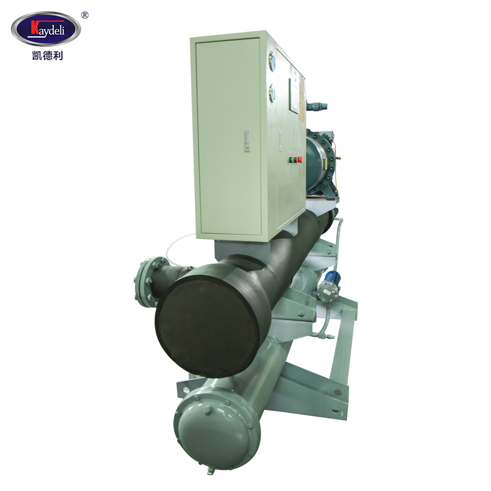 80Hp water cooled screw type cooling chillers unit 