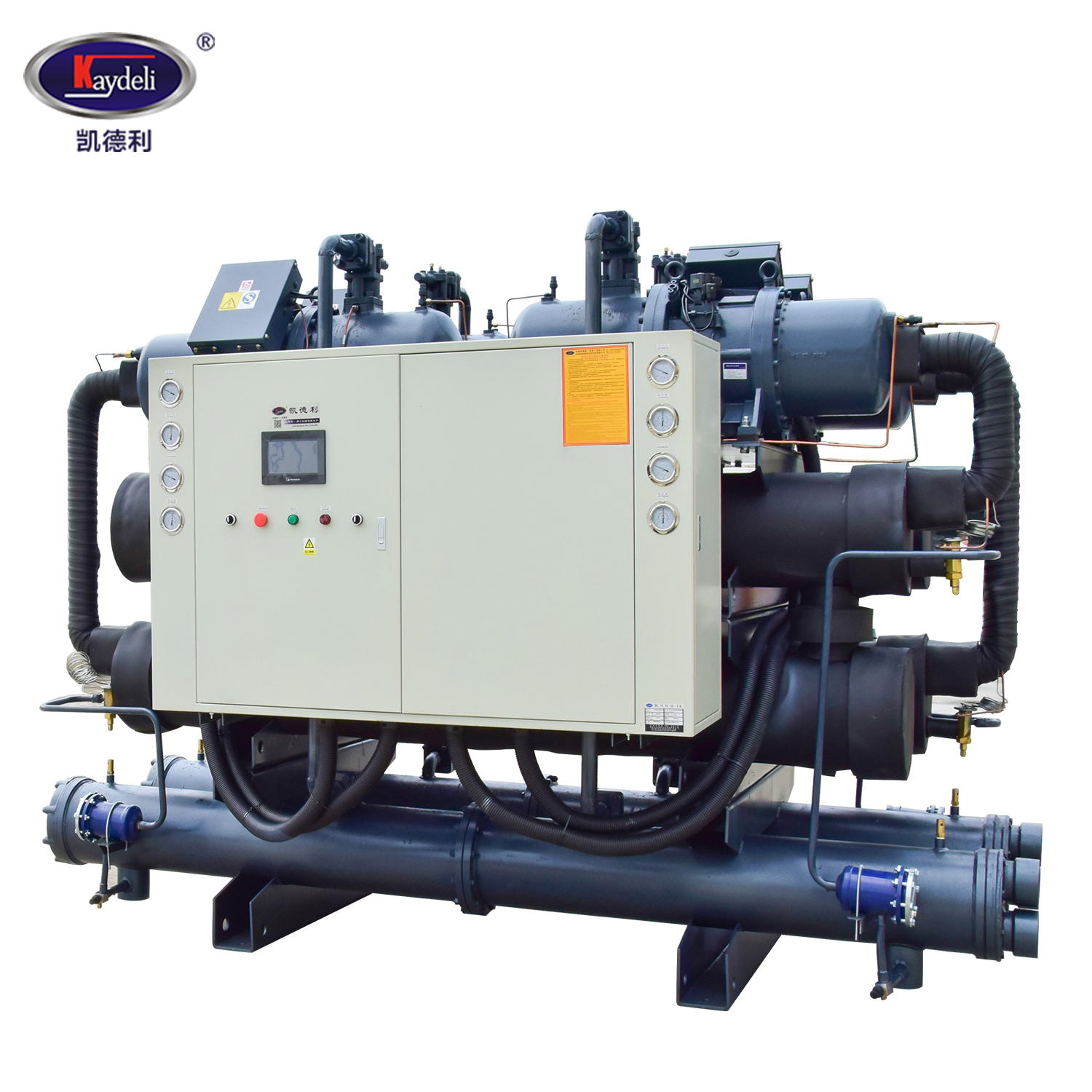 480hp 400hp 400RT Water-cooled Screw Chillers in Hydrogen production, Nitrogen production