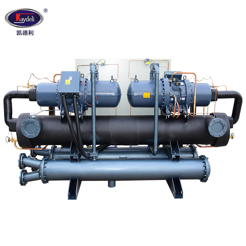130 ton 160Hp Shopping mall water cooled chiller unit 