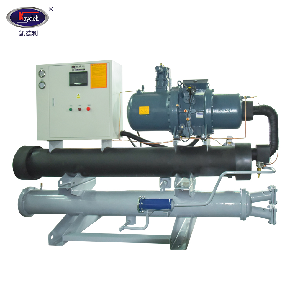 90hp 75ton 70Rt Water Chiller Screw Type In Brewery For Sale